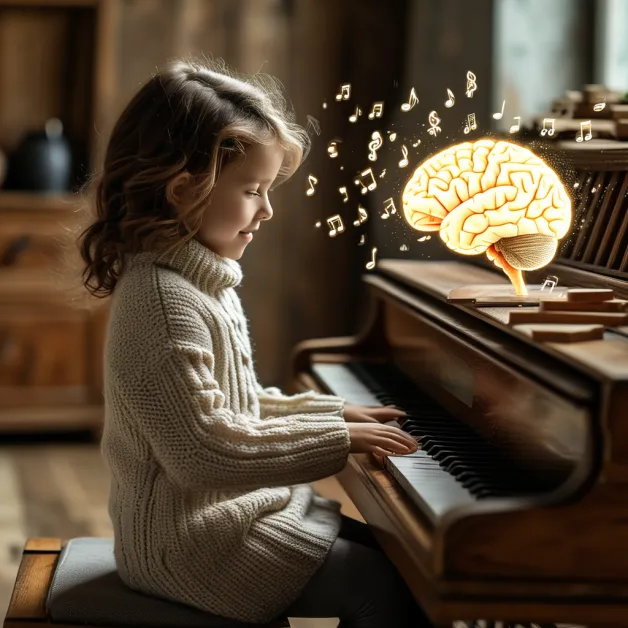 ดนตรีกับการพัฒนาสมองเด็ก เสียงดนตรีช่วยกระตุ้นสมาธิ การคิด และการเชื่อมต่อสมองของเด็กอย่างเป็นธรรมชาติ