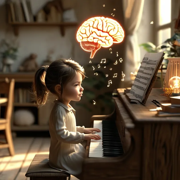 ดนตรีกับการพัฒนาสมองเด็ก การฟังและจังหวะช่วยเสริมสมาธิ การเรียนรู้ และการควบคุมอารมณ์ในวัยเด็ก