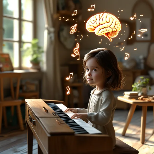ดนตรีกับการพัฒนาสมองเด็ก เสียงดนตรีช่วยเสริมสมาธิ การคิด และการควบคุมอารมณ์ของเด็กอย่างเป็นธรรมชาติ
