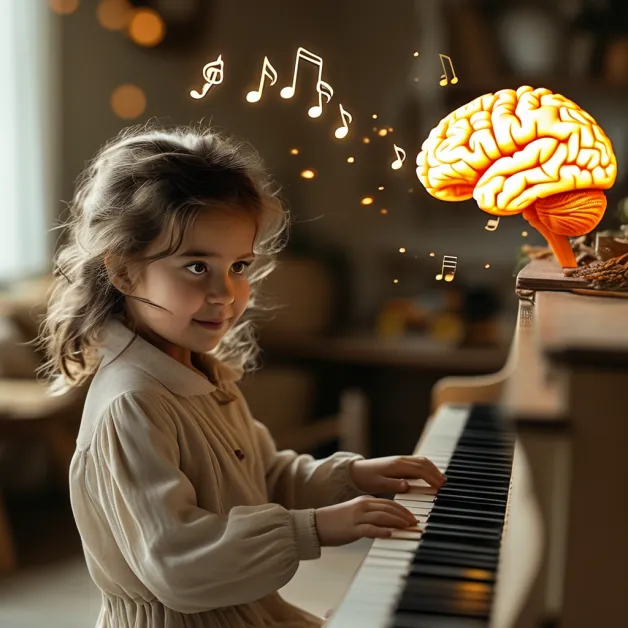 ดนตรีกับการพัฒนาสมองเด็ก ดนตรีช่วยเสริมสมาธิ ความสงบทางอารมณ์ และการเชื่อมต่อสมองอย่างเป็นธรรมชาติ