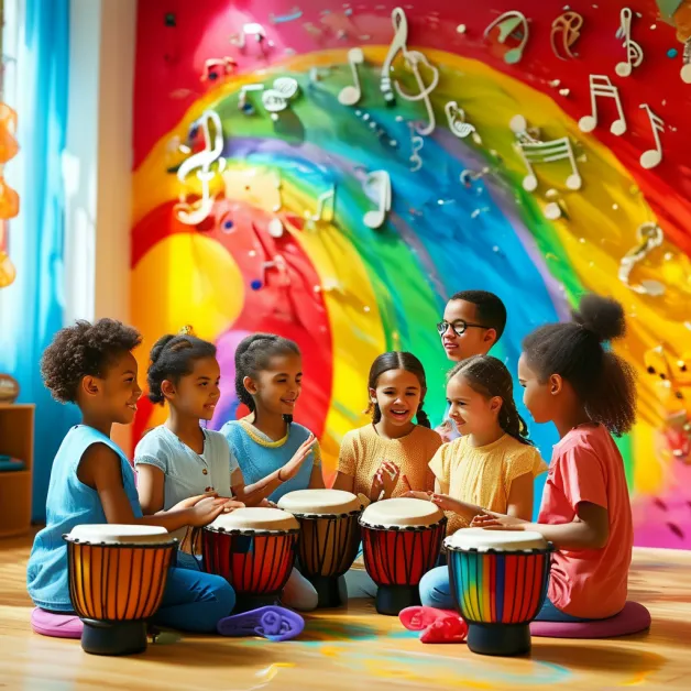 ดนตรีกับสังคมเพื่อน การเล่นดนตรีเป็นกลุ่มช่วยพัฒนาอีคิว การฟังผู้อื่น และการทำงานร่วมกันของเด็ก