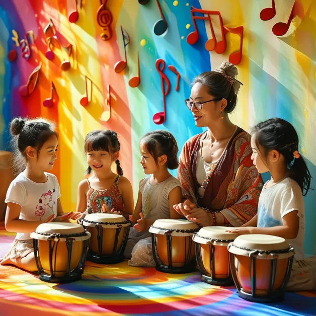 ดนตรีกับสังคมเพื่อน ดนตรีกลุ่มช่วยพัฒนาทักษะการสื่อสาร อีคิว และความร่วมมือของเด็กในชีวิตจริง